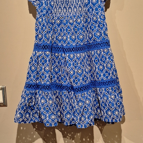 Lilly Pulitzer Morrie Ruffle Sleeve Eyelet Dress Various Sizes - Picture 2 of 5